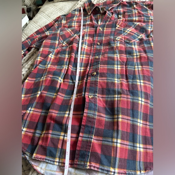 Obey- Men’s Button Down Multicolor Plaid Long Sleeve- Size Large - Picture 9 of 10